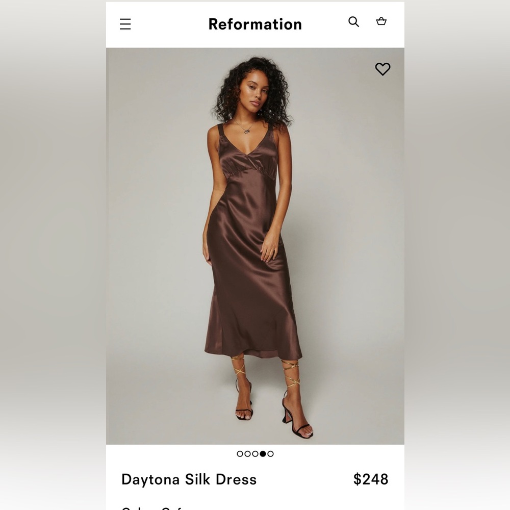 Reformation- Fall Season 2022- Daytona Dress